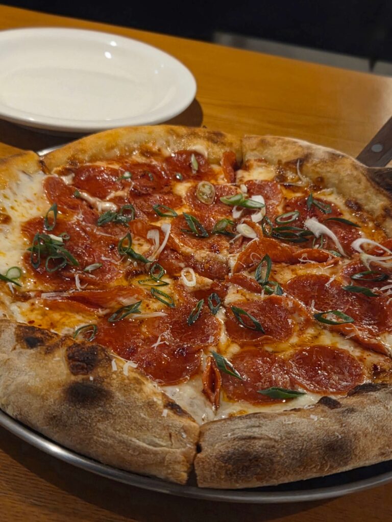 tartin bakery dinner menu, pizza