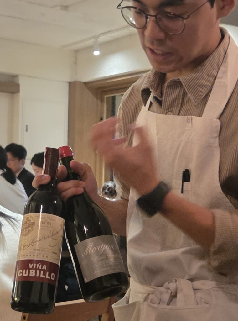 Sommelier’s wine recommendation service