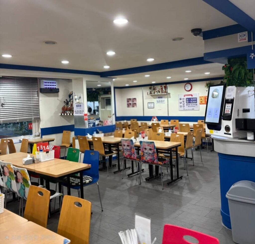 Simple, no-frills interior. The kind of place that lets the food do the talking