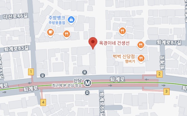 googlemap for A Local Restaurant in Sindang Central Market