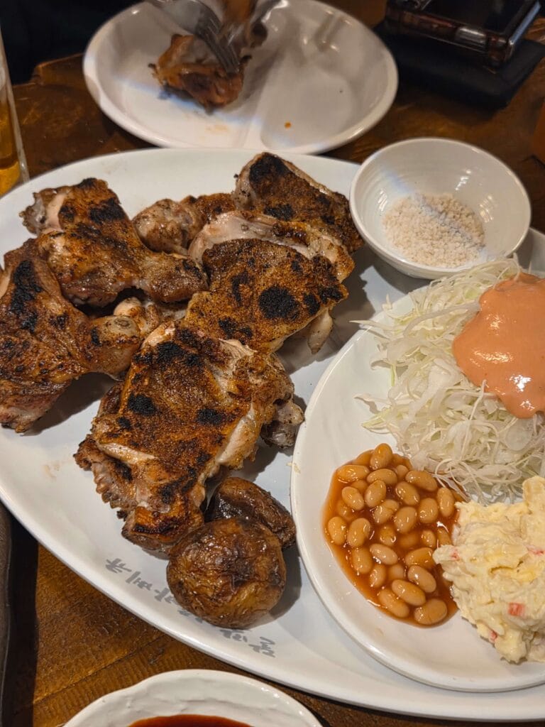 Korean style salt grilled BBQ at Dalmaji Plaza BBQ