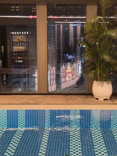 le meridien myeongdong pool view
