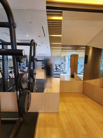While taking a stroll around the complex is great exercise, a fully equipped fitness center is also available