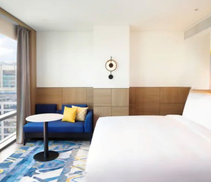 King Bed Deluxe Room for a Family Stay 1