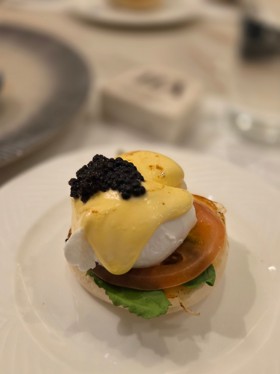 The eggs Benedict is a must-try at breakfast