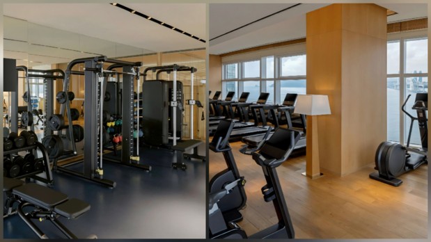 Park Hyatt Busan’s well-equipped fitness center